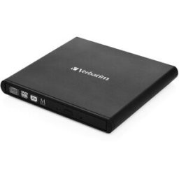 Drive Interno CD/DVD-RW Slimline (Preto) - VERBATIM