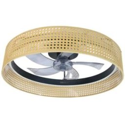 Ventoinha de Teto Energysilence Lampaero 600 20W (Bege) - CECOTEC