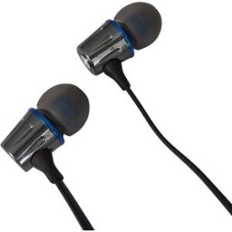 Auriculares Stereo c/ Fios e Microfone (Grafite/Azul) - ESPERANZA