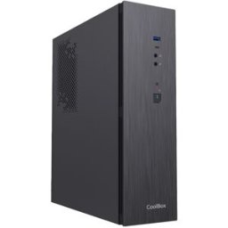 Caixa Micro ATX T370 Slim c/ Fonte de Alimentação (Preto) - COOLBOX