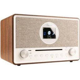 Rádio FM/DAB+ Internet c/ Leitor BT/CD/SD/USB Lucca 60W (Madeira) - AUDIZIO