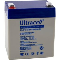 Bateria Chumbo 12V 4Ah (90 x 70 x 101 mm) - Ultracell