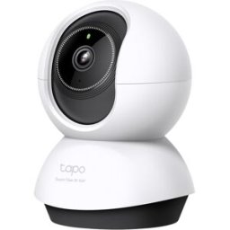 Câmara de Vigilância IP Tapo TC74 3K 5MP Wi-Fi Panorâmica Pan/Tilt (Branco/Preto) - TP-LINK