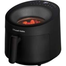 Fritadeira Satisfry Panoramic Air Fryer 5L 1800W (Preto) - RUSSELL HOBBS