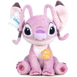 Peluche Angel Stitch Disney C/ Som 30cm - DISNEY