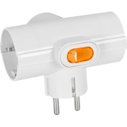 GSC Tomada Tripla c/ Terra 16A 250V c/ Interruptor ON-OFF