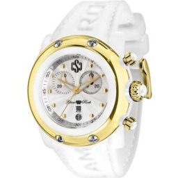 Relógio Analógico GR62108 46MM (Branco) - GLAM ROCK