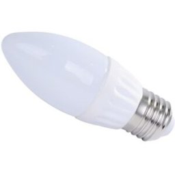 AIGOSTAR Lampada LED Opalina 220V E27 4,9W Branco F. 6000K 420Lm