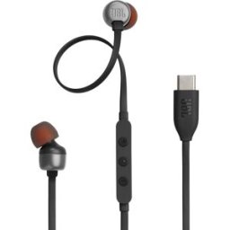 Auriculares Tune 310C USB-C c/ Microfone (Preto) - JBL