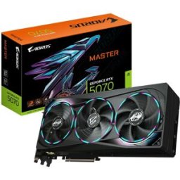 Placa Gráfica GeForce RTX 5070 Aorus Master 12GB GDDR7 DLSS4 - GIGABYTE