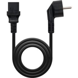 Cabo Alimentação Tripolar CEE7/7 - C13 Preto (1,5 mts) - Nanocable