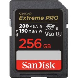 Cartão de Memória Extreme Pro 256GB SDXC UHS-II Classe 10 - SANDISK