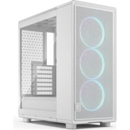 Caixa ATX Epoch White Tempered Glass RGB Light Tint - FRACTAL DESIGN
