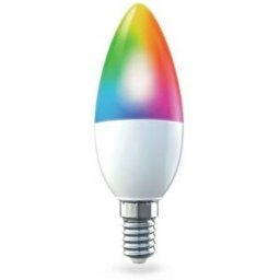 Lampada Smart LED Wi-Fi E14 C37 220V 5W RGB 400Lm - ENERGIZER