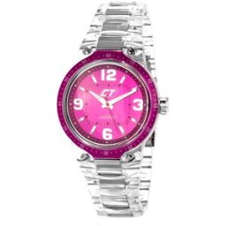 Relógio Analógico CC7043M-08 42MM (Transparente) - CHRONOTECH