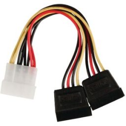 Cabo Adaptador Alimentação p/ SATA em Y (15cm)