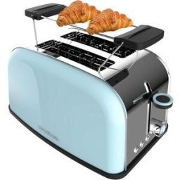 Torradeira Dupla Toastin´ Time 850W (Azul/Inox) - CECOTEC