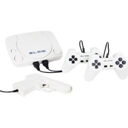 Consola de Jogos Retro c/ 2 Controladores + 1 Arma (Branco) - BLOW