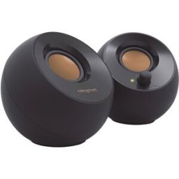 Coluna Pebble 2.0 USB (Preto) - CREATIVE
