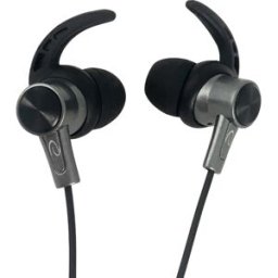 Auriculares Stereo c/ Fios e Microfone (Preto/Grafite) - ESPERANZA