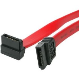 Cabo SATA Macho - Macho (15 cm) Vermelho - STARTECH