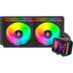 Water Cooler CPU ML-VISIONII240 120mm ARGB (Preto) - MARS-GAMING