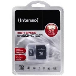 Cartão de Memoria microSD 16GB (CLASSE 10) - INTENSO
