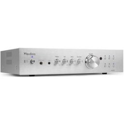 Amplificador Hi-Fi 400W c/ Leitor MP3 e CD Players AD220A (Aluminio) - AUDIZIO