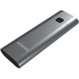 Caixa Externa p/ Disco SSD M.2 USB 3.2 Gen2 (Cinza) - AISENS