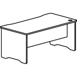 Mesa de Escritorio Rocada Serie Work 2000x840 mm Acab. Faia