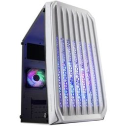 MARS-GAMING Caixa Micro-ATX MC-S2 Compact Gaming RGB (Branco) - MARS GAMING