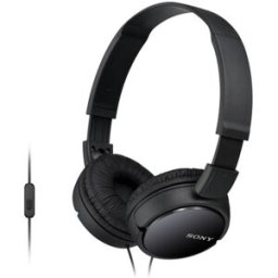 Auscultadores c/ Fios (Preto) - SONY ZX110AP