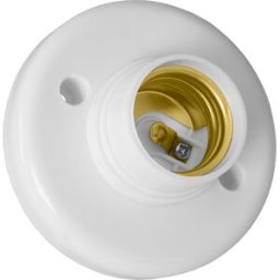 Suporte de Lampada E27 c/ Base de Parafuso