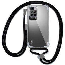 Capa c/ Cabo Preto Xiaomi Redmi 10 - COOL