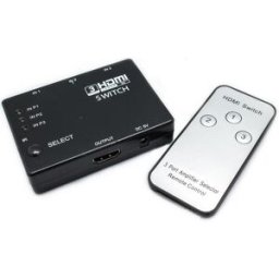 Comutador HDMI Matrix 3 Entradas - 1 Saída c/ Comando