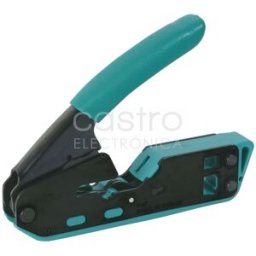 Alicate Cravar Fichas RJ11, RJ12 e RJ45 - Proskit