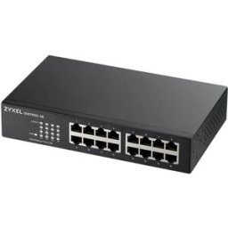 Switch Unmanaged 16 Portas Gigabit Ethernet (10/100/1000) - ZYXEL