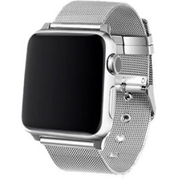 Correia Apple Watch Series 1/2/3/4/5/6/7/SE (38 / 40mm) Metal (Prateado) - COOL