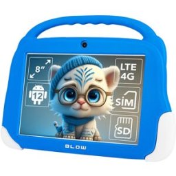 Tablet Android 8" KidsTAB8 4GB/64GB Wi-Fi c/ Capa Azul - BLOW