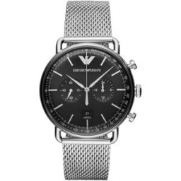 Giorgio Armani Relógio Analógico AR11104 49MM (Prateado) - ARMANI