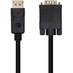 Cabo Conversor Displayport Macho - VGA Macho (3 mts) - AISENS