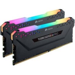 Memória RAM Vengeance RGB Pro 32GB (2x16GB) DDR4-3200MHz CL16 (Preto) - CORSAIR