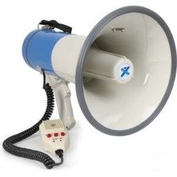 Megafone 60W com MP3/USB/SD/AUX + Sirene, Microfone (MEG060) - VONYX