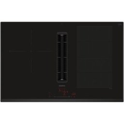 Placa de Indução iQ700 EX851HJ26E 3 Zona(s) 7400W c/ Exaustor (Preto/Inox) - SIEMENS