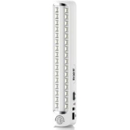 Lâmpada 32+80 LEDs Recarregável "Anti black-out" 6000K 9W 650Lm (Branco) - REXER