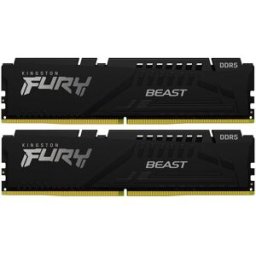 Memória RAM DIMM Fury Beast 32GB (2x16GB) DDR5-6000MHz (AMD Expo/Intel XMP) CL30 - KINGSTON