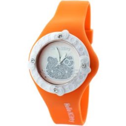 Relógio Analógico HK7158LS-02 40MM (Laranja) - HELLO KITTY