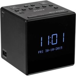 Rádio/Relógio Despertador XDR-C1DBP (Preto) - SONY