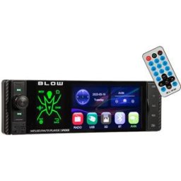 Auto Rádio Spider 4" 4x 60W MP3/WMA/WAV/OGG/APE/AAC/FLAC/BLUETOOTH - BLOW