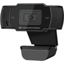 Webcam AMDIS USB 720P HD (Preto) - CONCEPTRONIC